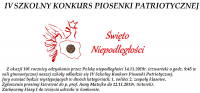 Więcej o: IV SZKOLNY KONKURS...
